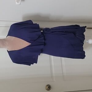 Altar'd State, NEW with Tag, Navy Blue Wrap Dress, Size M